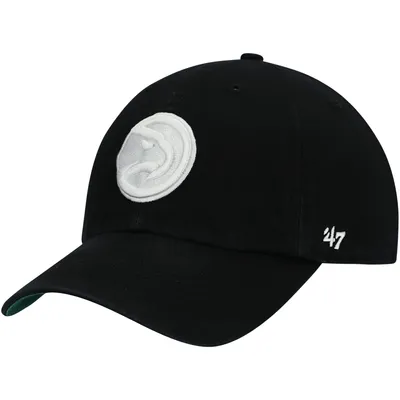 Atlanta Hawks '47 Team Franchise Fitted Hat - Black