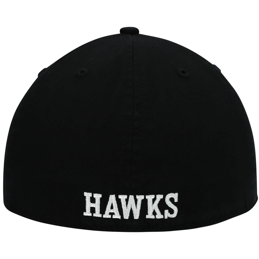 Casquette ajustée pour homme '47 Black Atlanta Hawks Team Franchise