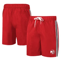 Short de bain G-III Sports by Carl Banks pour homme rouge Atlanta Hawks Sand Beach Volley