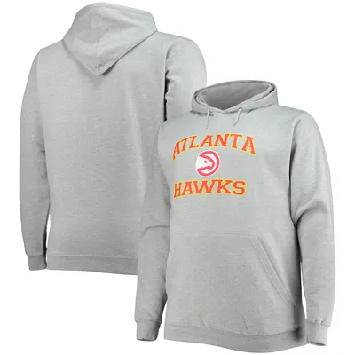 Atlanta Hawks Big & Tall Heart Soul Pullover Hoodie