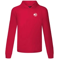 Men's Levelwear Red Atlanta Hawks Dimension R Pullover Hoodie