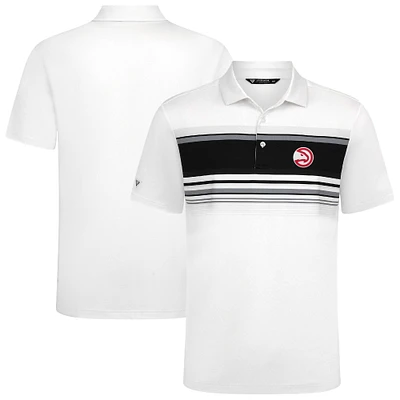 Men's Levelwear White Atlanta Hawks Onward Polo