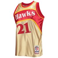 Youth Dominique Wilkins Red Atlanta Hawks Hardwood Classics Name & Number T- Shirt