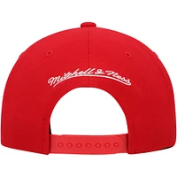 Casquette Snapback Mitchell & Ness Atlanta Hawks Hardwood Classics Team Ground 2.0 pour hommes