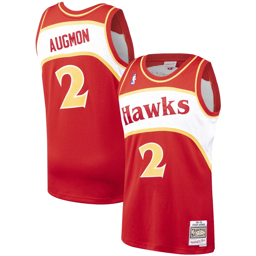 Women's Mitchell & Ness Dominique Wilkins Red Atlanta Hawks Hardwood Classics Swingman Jersey Size: Extra Large