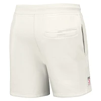 Short en polaire épais pour hommes NFL x Staple crème Atlanta Hawks Pigeon