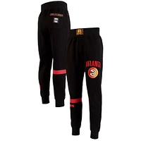 Men's NBA x Two Hype  Black Atlanta Hawks Culture & Hoops Collection Premium Jogger Pants