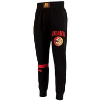 Men's NBA x Two Hype  Black Atlanta Hawks Culture & Hoops Collection Premium Jogger Pants