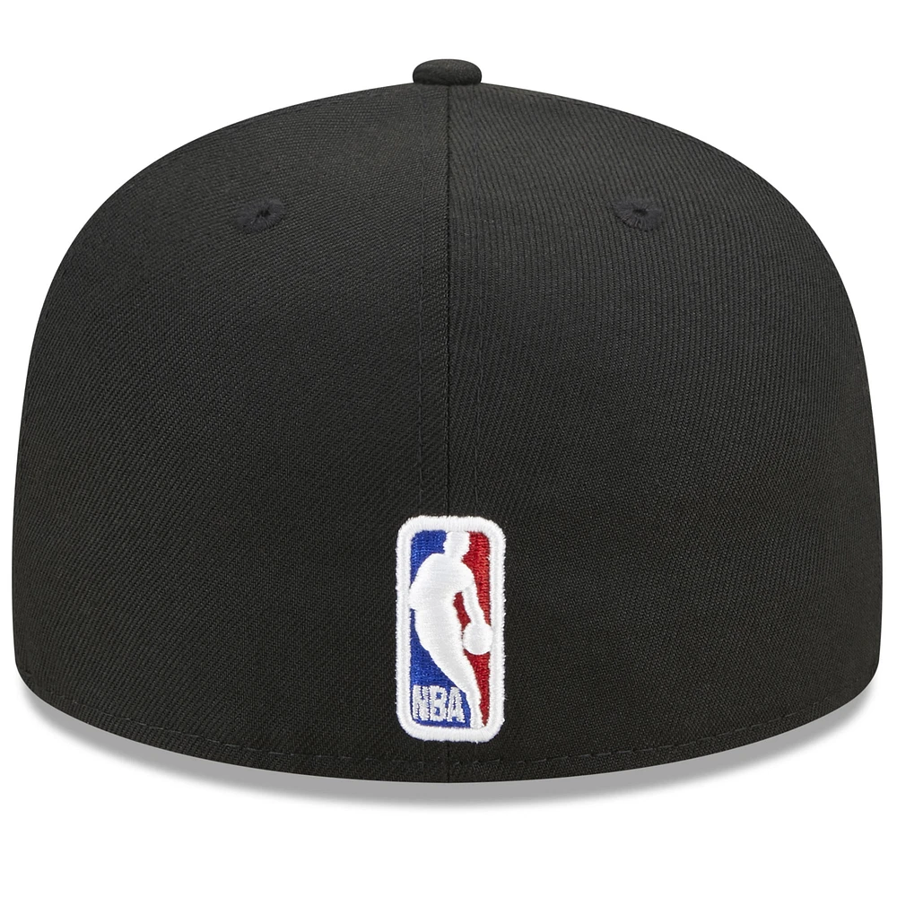 Casquette ajustée officielle 59FIFTY des Atlanta Hawks 2022/23 City Edition New Era pour homme