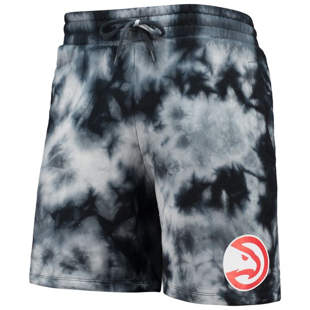 NWE HAWKS NOIR HOMME FLEECE TIE DYE SHORT SHTMEN