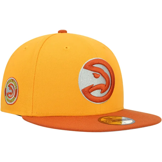 ATLANTA HAWKS NEW ERA 59FIFTY HARDWOOD CLASSICS LIME GREEN 7 1/8 FITTED HAT