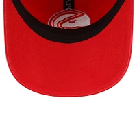 Men's New Era Red Atlanta Hawks Team 2.0 9TWENTY Adjustable Hat