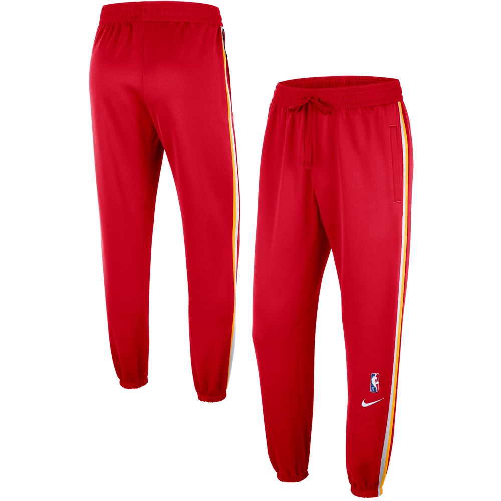 Men's Nike Red Atlanta Hawks 75th Anniversary Showtime On Court Performance Pants