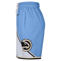 Men's Nike White Atlanta Hawks 2024/25 City Edition Swingman Shorts