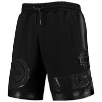 Men's Pro Standard Atlanta Hawks Triple Black Gloss Shorts