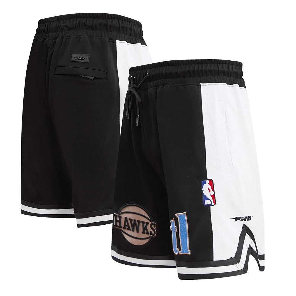 Short Pro Standard noir Atlanta Hawks 2023/24 City Edition DK pour homme