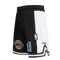 Short Pro Standard noir Atlanta Hawks 2023/24 City Edition DK pour homme