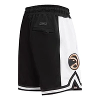 Short Pro Standard noir Atlanta Hawks 2023/24 City Edition DK pour homme