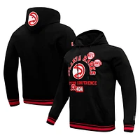 Men's Pro Standard Black Atlanta Hawks Area Code Pullover Hoodie