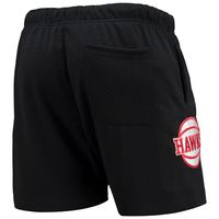 Men's Pro Standard Black Atlanta Hawks Mesh Capsule Shorts