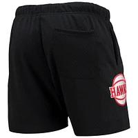 Short capsule Pro Standard Atlanta Hawks en maille noir pour homme