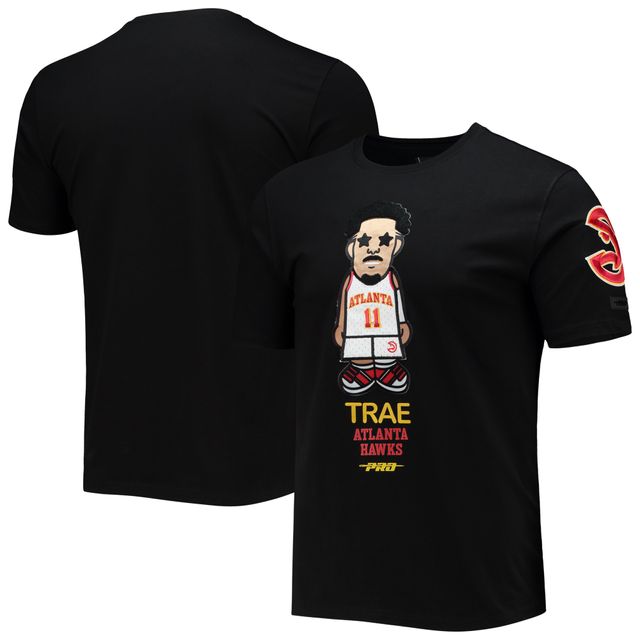 T-shirt Homme Pro Standard Trae Young Black Atlanta Hawks Caricature