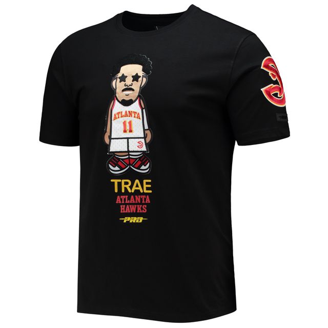 T-shirt Homme Pro Standard Trae Young Black Atlanta Hawks Caricature