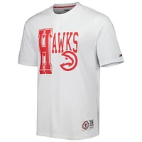 T-shirt Tommy Jeans Atlanta Hawks Mel Varsity blanc pour homme