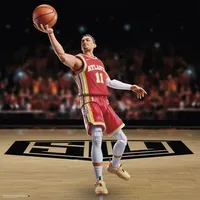 NBA x Hasbro Trae Young Atlanta Hawks Figurine de départ Série 1