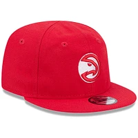 Newborn & Infant New Era Red Atlanta Hawks My First 9FIFTY Adjustable Hat