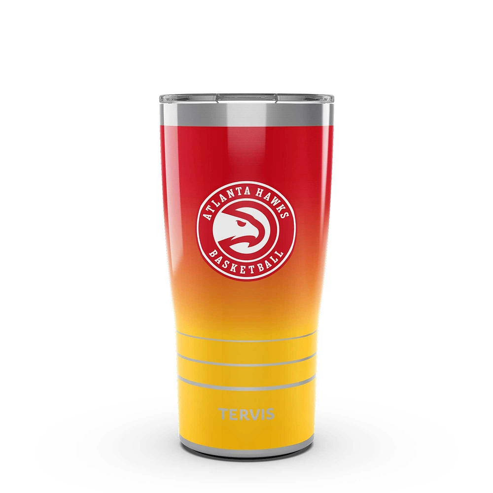 Tervis Atlanta Hawks 20oz. Gobelet de voyage en acier inoxydable ombré