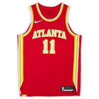 Trae Young Atlanta Hawks Autographed Red Nike Icon Edition Swingman Jersey