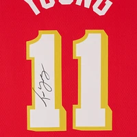 Trae Young Atlanta Hawks Autographed Red Nike Icon Edition Swingman Jersey