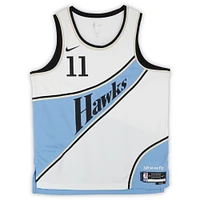 Trae Young Atlanta Hawks Autographed White Nike 2024-25 City Edition Swingman Jersey