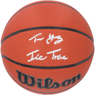 Trae Young Atlanta Hawks Autographed Wilson Authentic Series Indoor/Outdoor Basketball with "Ice Trae" Inscription