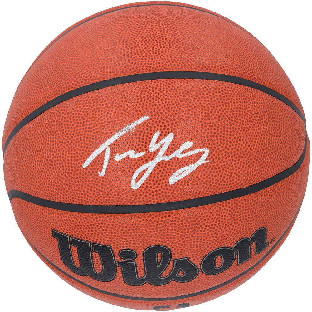 Trae Young Atlanta Hawks Autographed Wilson Authentic Series Indoor/Outdoor Basketball