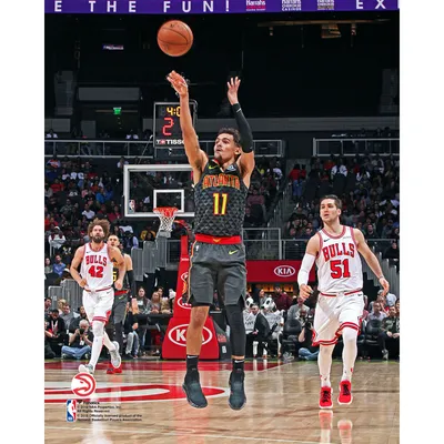 Trae Young Atlanta Hawks Fanatics Authentic Unsigned Shooting Photograph