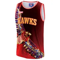 Unisex NBA & KidSuper Studios by Fanatics Red Atlanta Hawks Hometown Jersey Size: Extra Large