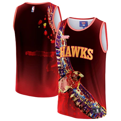 Maillot Unisex NBA & KidSuper Studios by Fanatics Rouge Atlanta Hawks Hometown