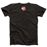 T-shirt unisexe NBALab x Hyperfly Heather Black Atlanta Hawks Collection Année du serpent Nouvel An lunaire