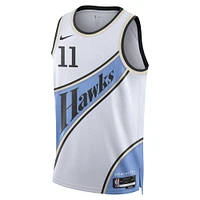 Maillot de joueur Nike Trae Young blanc unisexe Atlanta Hawks 2024/25 Swingman - Édition City