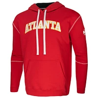 Unisex Red Stadium Essentials Atlanta Hawks Monument Pullover Hoodie