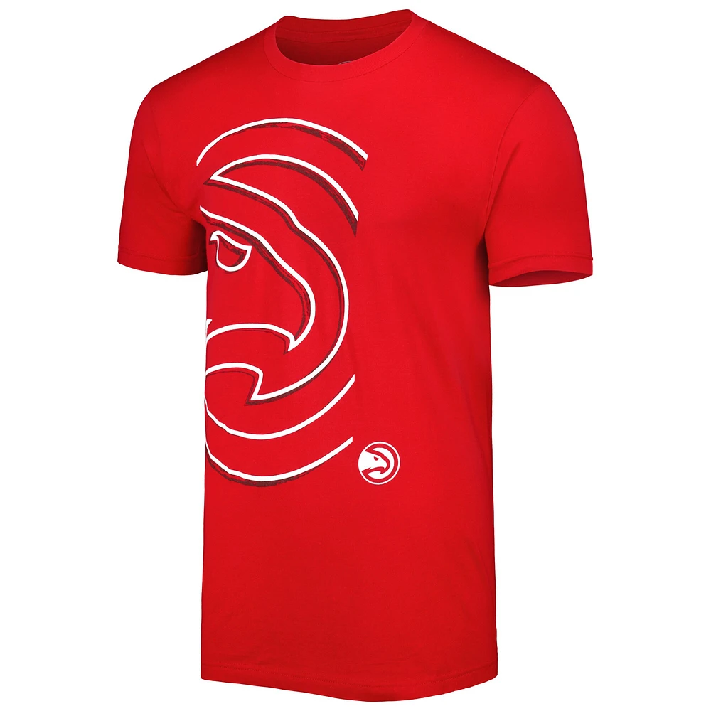 T-shirt unisexe Stadium Essentials rouge Atlanta Hawks Element Logo Pop