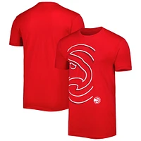 Unisex Stadium Essentials Red Atlanta Hawks Element Logo Pop T-Shirt