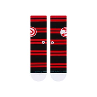 Chaussettes unisexes Stance Atlanta Hawks Prep Stripe Crew