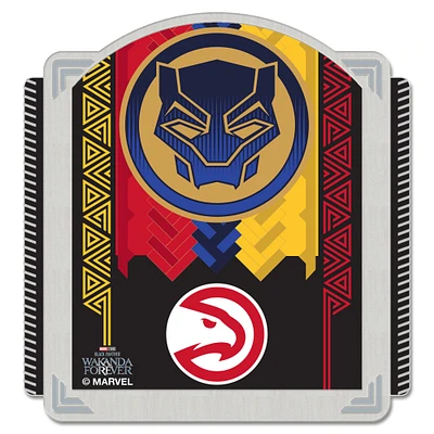 WinCraft Atlanta Hawks Black Panther 2 Jewelry Card Collector Pin