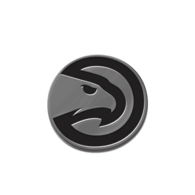 Emblème de voiture WinCraft Atlanta Hawks Team Chrome