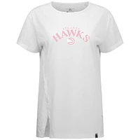 Women's Levelwear White Atlanta Hawks Mother's Day Influx Arch T-Shirt