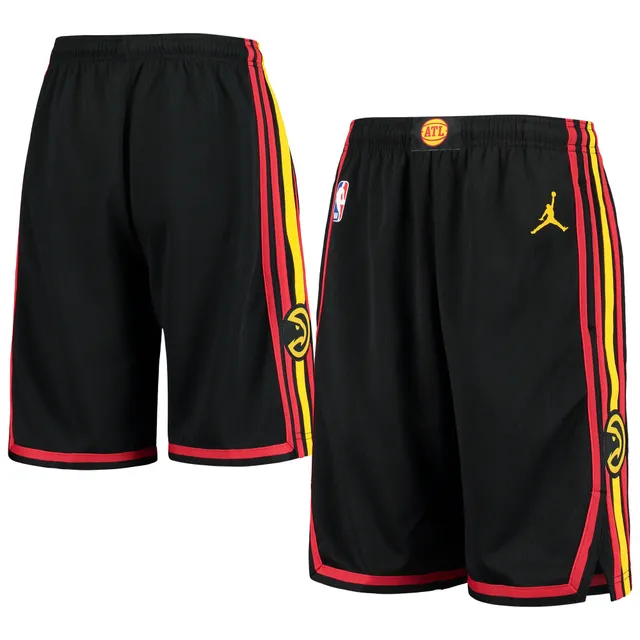 Toddler Jordan Brand Black Atlanta Hawks Statement Swingman Shorts Size: 2T
