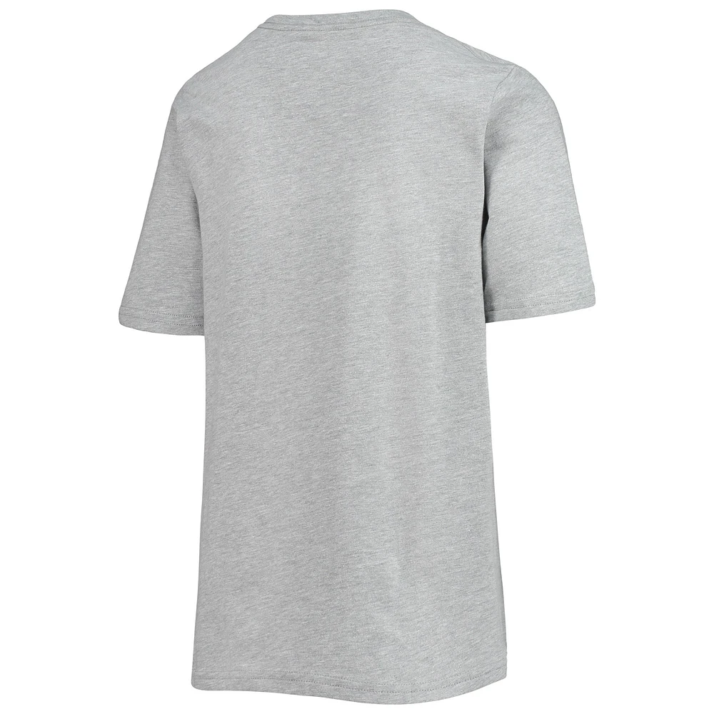 Youth Mitchell & Ness Dominique Wilkins Heathered Gray Atlanta Hawks Hardwood Classics King of the Court Player T-Shirt